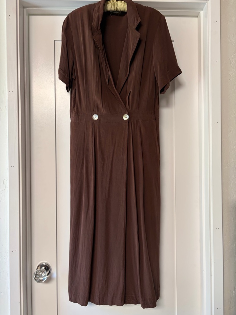 Robbie Bee vintage silk Midi Dress